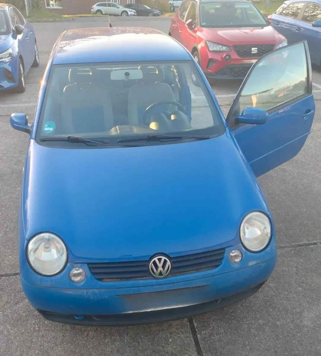 Second-hand VW Lupo 60 CP (44 kW) 2000 Albastru Hatchback