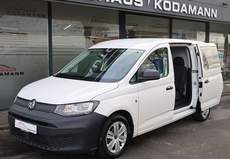 Gebraucht VW Caddy Maxi 102 PS (75 kW) 2021 Weiß Van / Kleinbus