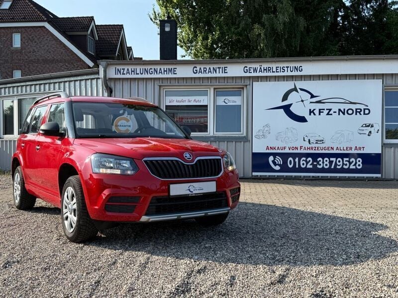 Rot Gebraucht 2014 Skoda Yeti Active SUV | 9.990 € (Guter Preis) - Bild 1/4