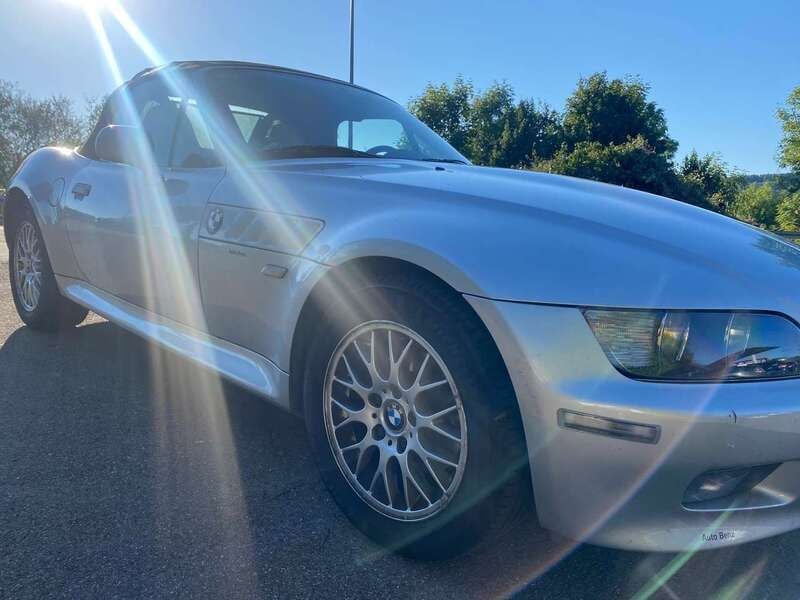 Titansilber metallic Gebraucht 2002 BMW Z3 Cabrio | 8.700 € (Guter Preis) - Bild 1/4
