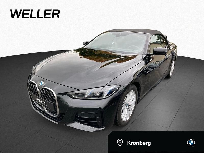 Black sapphire (schwarz) Gebraucht 2025 BMW 430 Cabriolet M Sport Cabrio | 53.450 € (Fairer Preis) - Bild 1/4