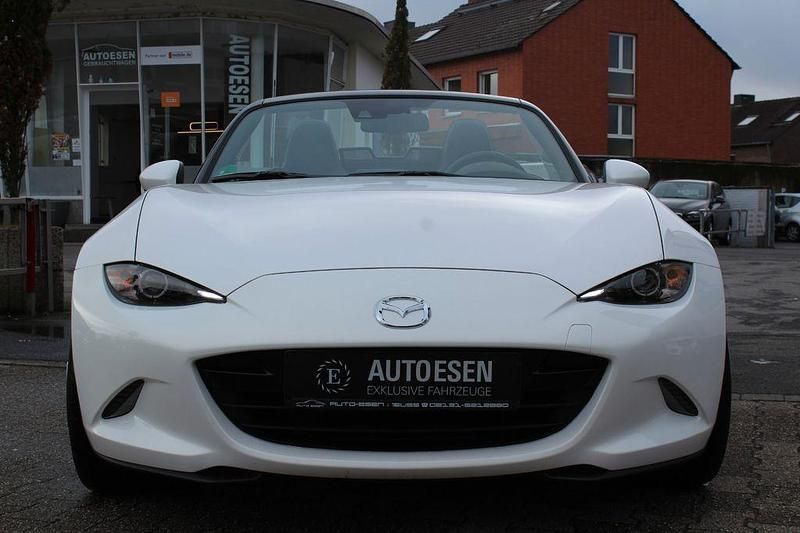 Gebraucht Mazda MX5 Sports-Line 160 PS (117 kW) 2017 Weiß Cabrio