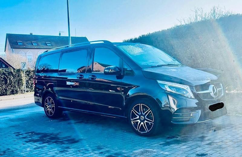 Gebraucht Mercedes V250 Edition 190 PS (139 kW) 2019 Schwarz Van / Kleinbus