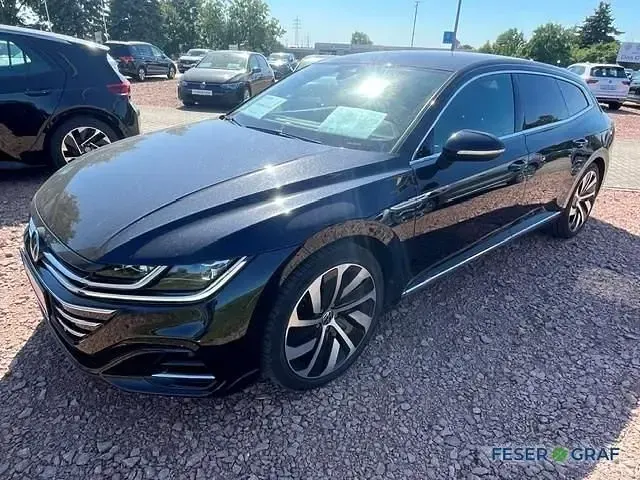 Gebraucht VW Arteon R-line 200 PS (147 kW) 2021 Deep black perleffekt Kombi