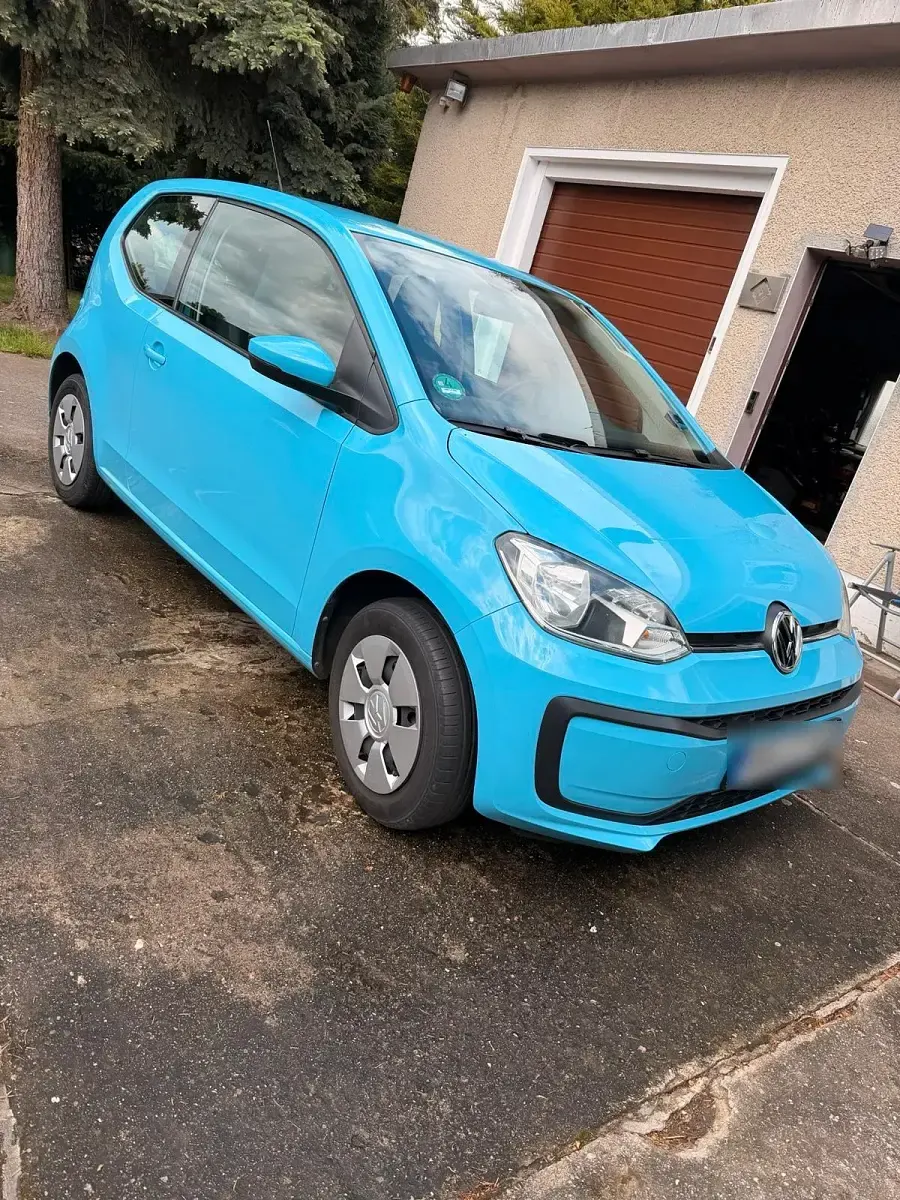 Gebraucht VW up! 60 PS (44 kW) 2016 Blau Kleinwagen