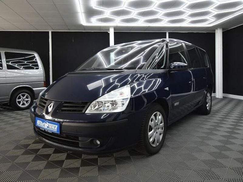 Gebraucht Renault Espace Expression 131 PS (96 kW) 2008 Blau Van / Kleinbus