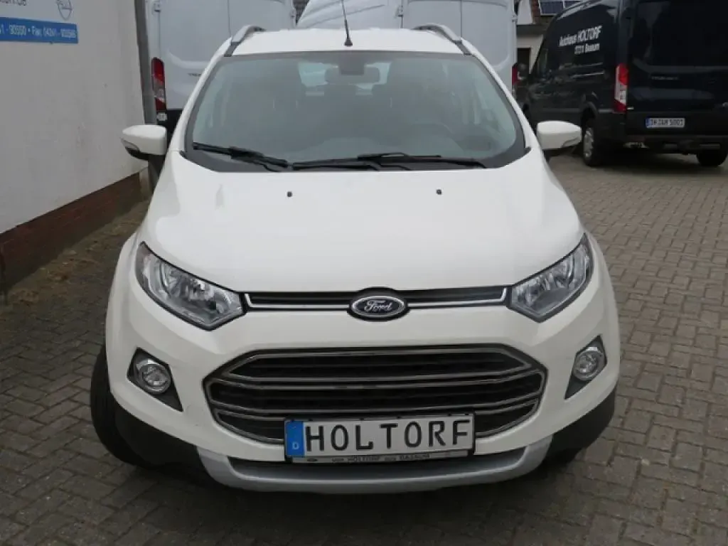 Gebraucht Ford Ecosport Titanium 125 PS (91 kW) 2014 Diamantweiß/ SUV