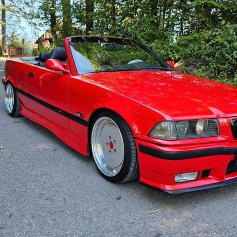 Rot Gebraucht 1995 BMW 328 Cabriolet M Sport Cabrio | 15.950 € - Bild 1/4