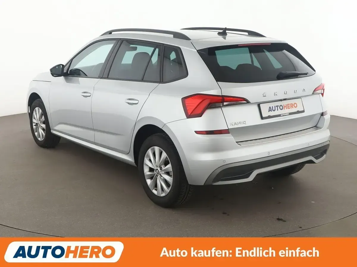 Gebraucht Skoda Kamiq Ambition 150 PS (110 kW) 2021 Silber SUV