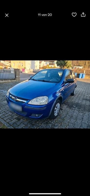 Gebraucht Opel Corsa 80 PS (58 kW) 2005 Blau Kleinwagen