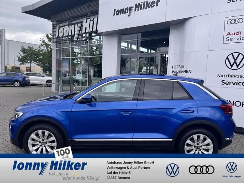 Gebraucht VW T-Roc Sportline 150 PS (110 kW) 2021 Blau SUV
