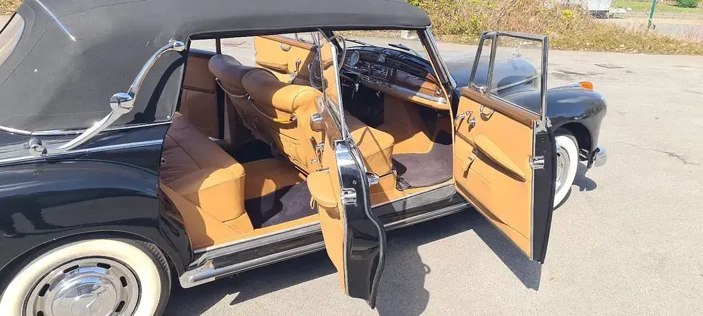 Gebraucht Mercedes 300 1958 Schwarz Cabrio