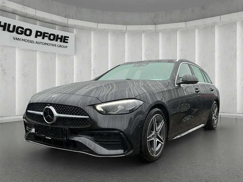 Grafitgrau metalliclack Gebraucht 2025 Mercedes C300 AMG line Kombi | 46.750 € (Fairer Preis) - Bild 1/4