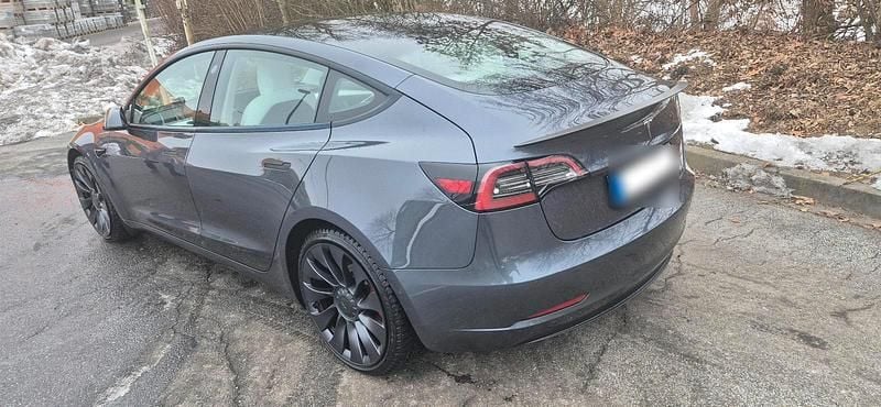 Second-hand Tesla Model 3 Performance 377 kW (513 CP) 2020 Gri Berlinǎ
