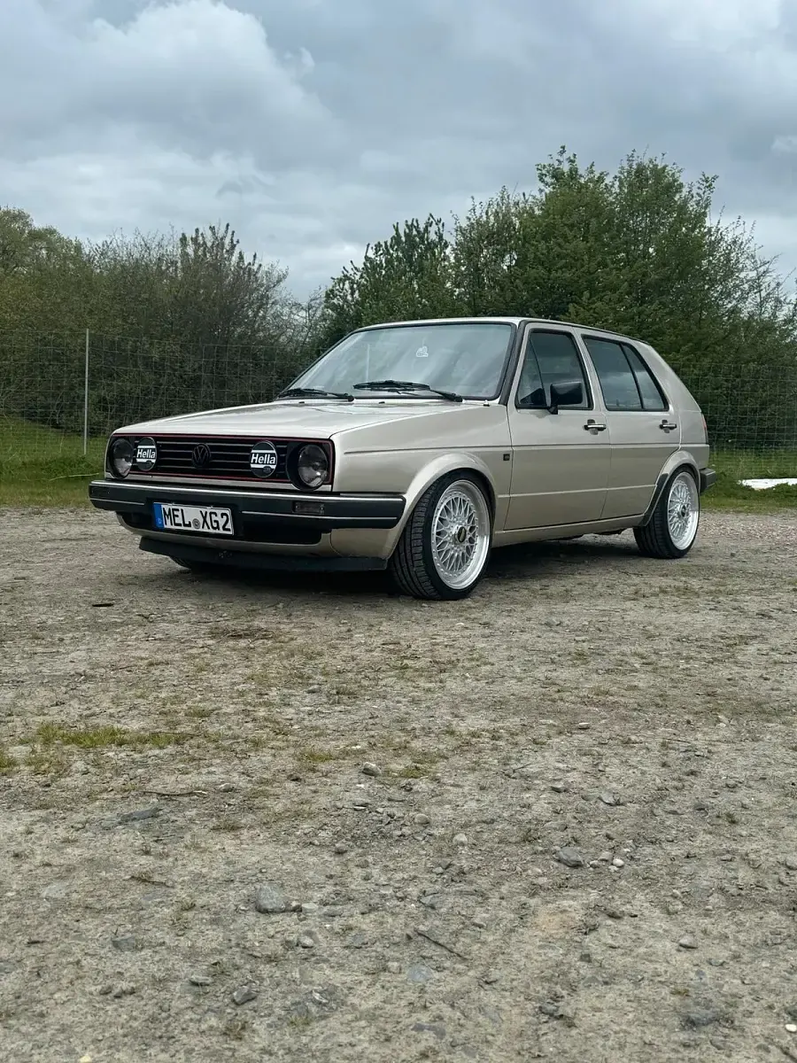 Brugt VW Golf II 75 HK (55 kW) 1984 Sølv Hatchback