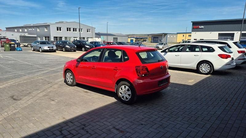 Gebraucht VW Polo Trendline 60 PS (44 kW) 2012 Rot Kleinwagen