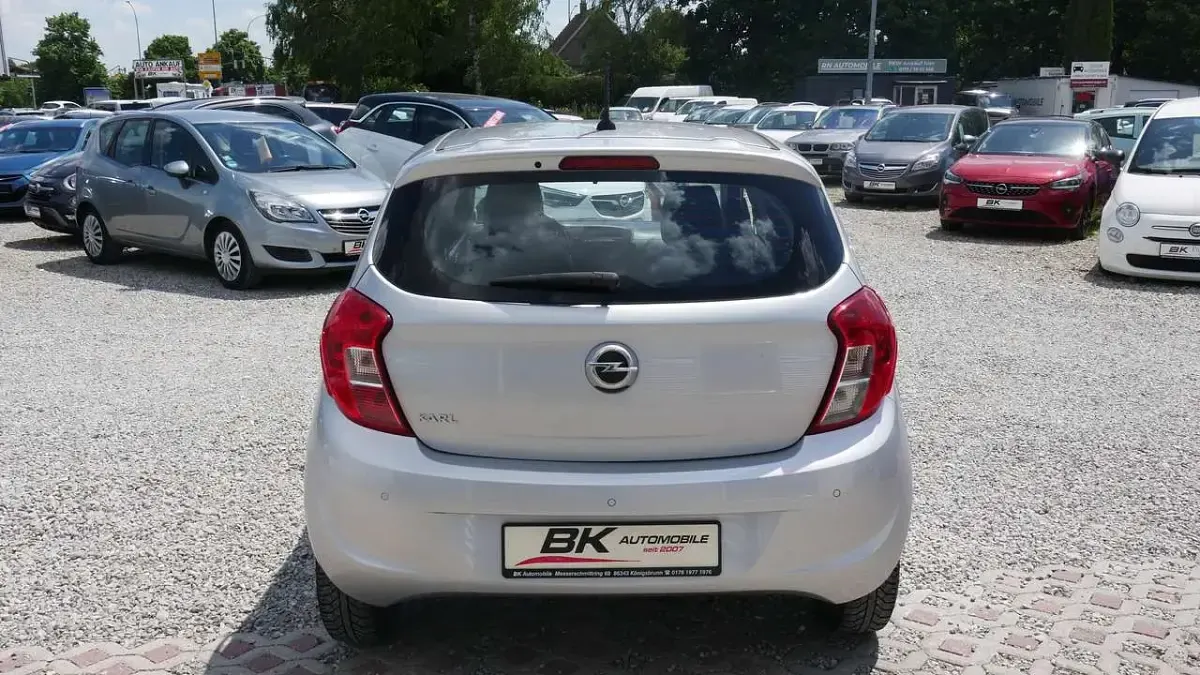 Gebraucht Opel Karl 75 PS (55 kW) 2015 Argon silber/ice silver (m2) Kleinwagen