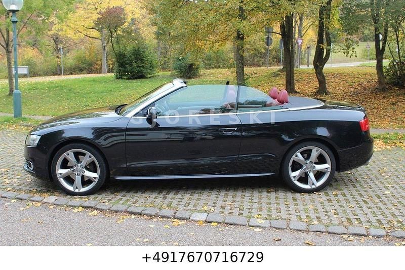 Gebraucht Audi A5 Cabriolet S-Line 239 PS (175 kW) 2010 Schwarz Cabrio