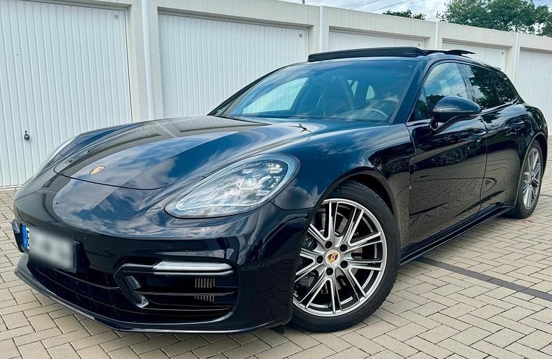 Schwarz Gebraucht 2018 Porsche Panamera 4S Limousine | 51.900 € (Superpreis) - Bild 1/4