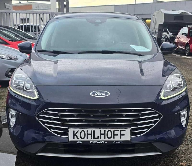 Blau Gebraucht 2020 Ford Kuga Titanium X SUV | 28.970 € - Bild 1/4