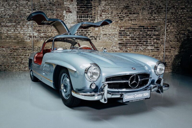 Blau Gebraucht 1956 Mercedes SL300 Coupé | 1.900.000 € - Bild 1/4