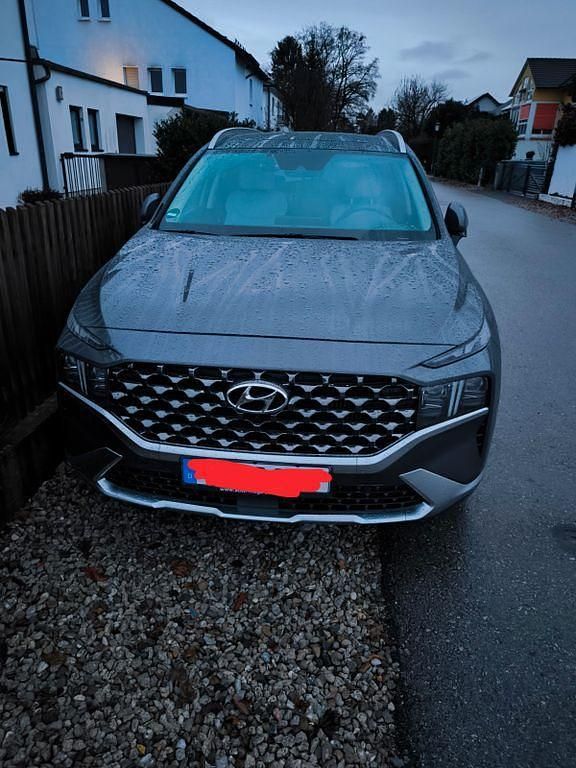 Grau Gebraucht 2021 Hyundai Santa Fe SUV | 30.199 € (Guter Preis) - Bild 1/4