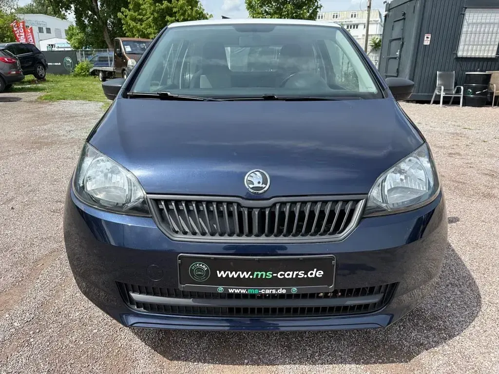 Gebraucht Skoda Citigo Active 60 PS (44 kW) 2012 Blau Kleinwagen
