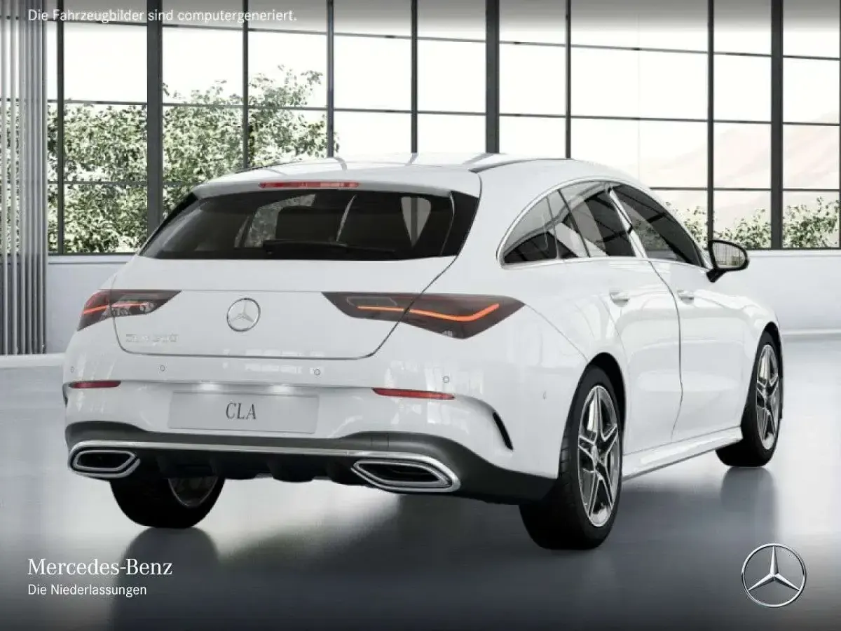 Gebraucht Mercedes CLA200 AMG 163 PS (119 kW) 2025 Polarweiß Kombi