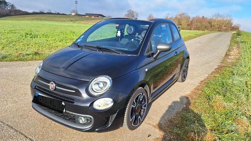 Schwarz Gebraucht 2017 Fiat 500C S Cabrio | 8.300 € (Fairer Preis) - Bild 1/4