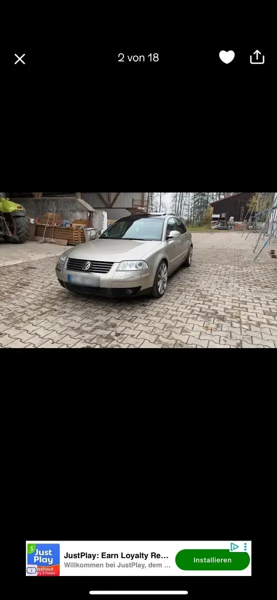 Usata VW Passat 193 CV (141 kW) 2003 Berlina