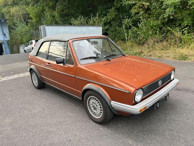 Braun Gebraucht 1979 VW Golf Cabriolet Cabrio | 8.998 € - Bild 1/4