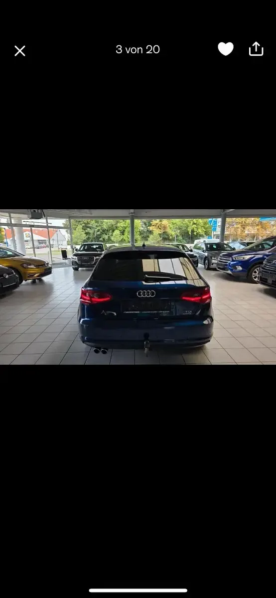 Gebraucht Audi A3 Sport 184 PS (135 kW) 2016 Blau Limousine