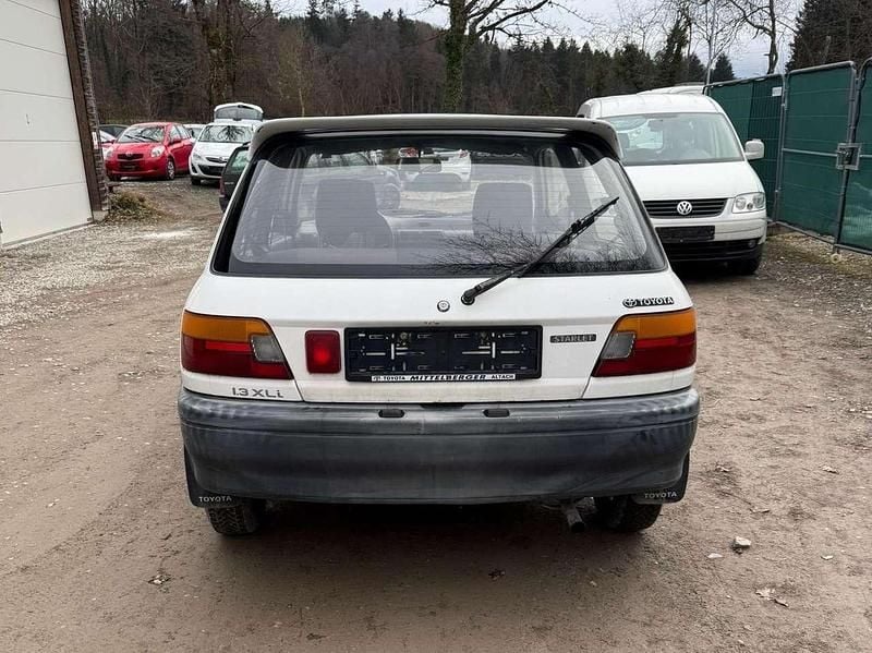 Gebraucht Toyota Starlet XLi 75 PS (55 kW) 1990 Weiß Kleinwagen