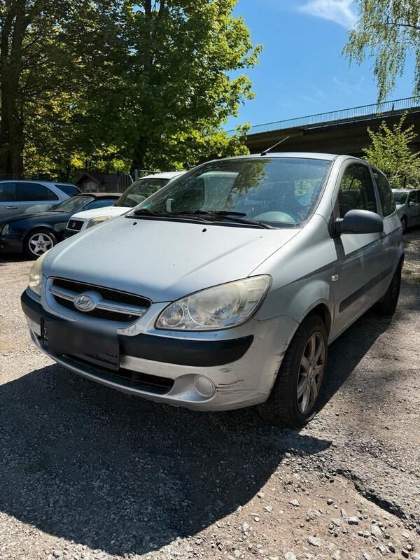 Silber Gebraucht 2006 Hyundai Getz Kleinwagen | 700 € - Bild 1/4