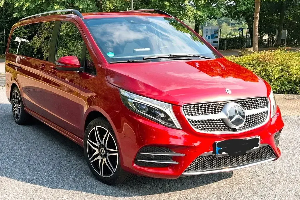 Gebraucht Mercedes V300 AMG Edition 239 PS (175 kW) 2020 Rot Van / Kleinbus