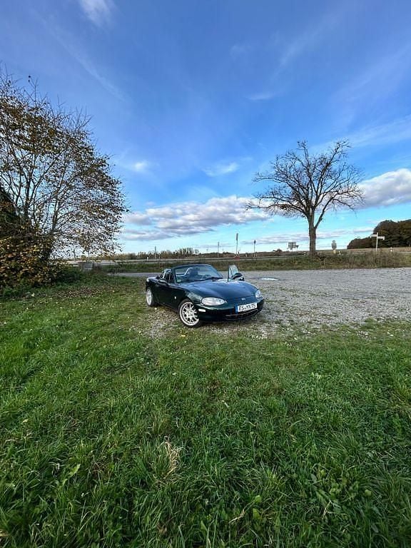 Gebraucht Mazda MX5 110 PS (80 kW) 1998 Grün Cabrio