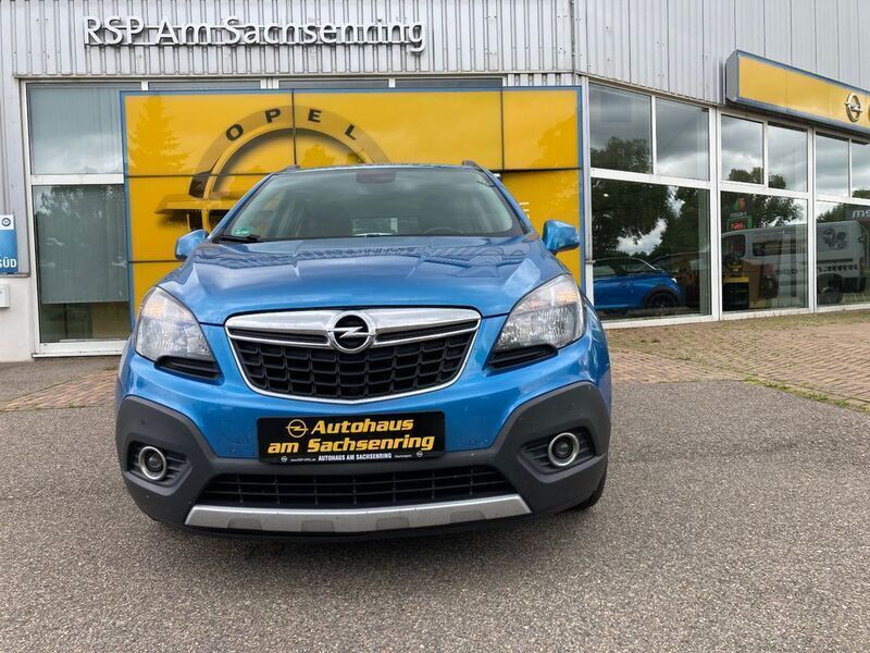 Blau Gebraucht 2015 Opel Mokka Edition SUV | 9.490 € (Guter Preis) - Bild 1/4