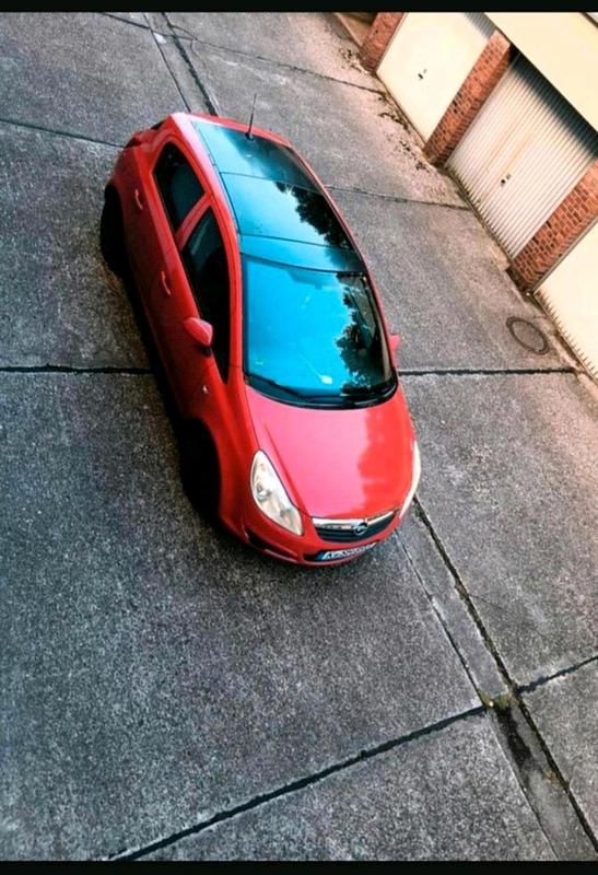 Gebraucht Opel Corsa 90 PS (66 kW) 2009 Rot Kleinwagen