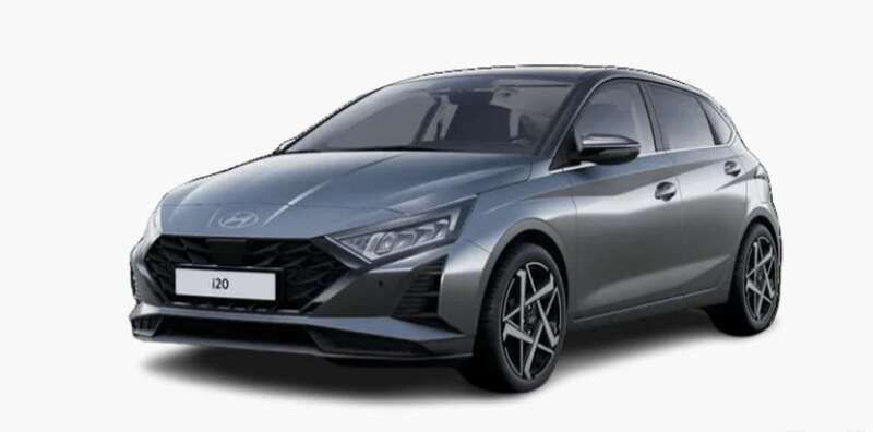 Grau (aurora grey) Neu 2024 Hyundai i20 Select Kleinwagen | 17.199 € (Guter Preis) - Bild 1/1