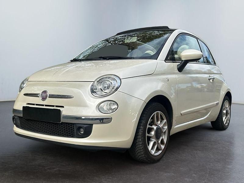 Weiß Gebraucht 2010 Fiat 500C Lounge Cabrio | 5.990 € (Fairer Preis) - Bild 1/4