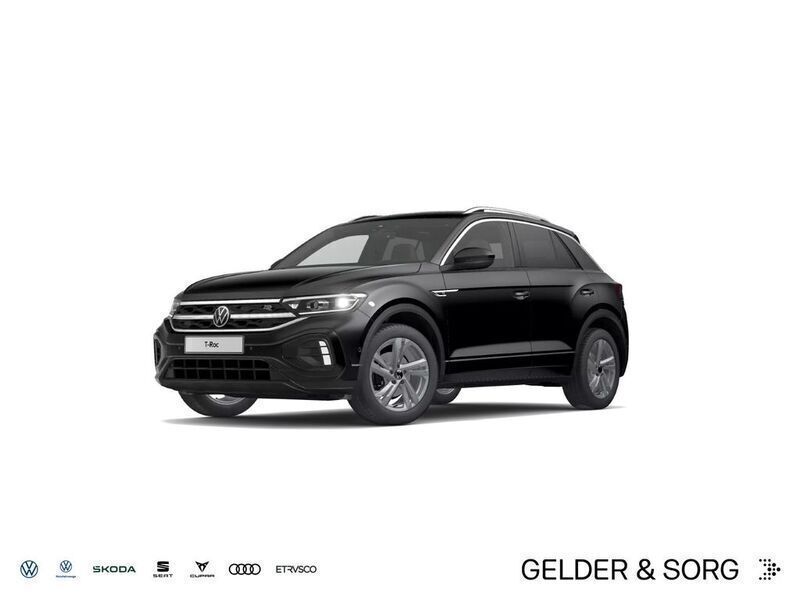 Deep black perleffekt Gebraucht 2022 VW T-Roc R-line SUV | 26.380 € (Fairer Preis) - Bild 1/4