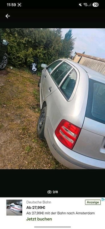 Gebraucht Skoda Fabia 75 PS (55 kW) 2002 Silber Kombi