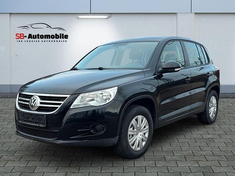 Deep black perleffekt Gebraucht 2009 VW Tiguan Trendline SUV | 4.998 € (Guter Preis) - Bild 1/4
