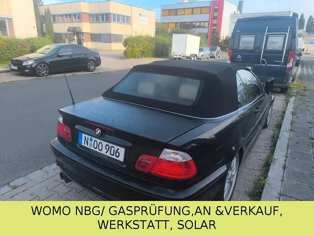 Gebraucht BMW 323 Cabriolet Sport Line 170 PS (125 kW) 2000 Schwarz Cabrio