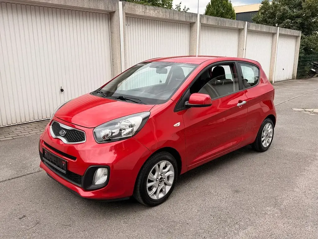Gebraucht Kia Picanto Edition 7 69 PS (50 kW) 2012 Rot Kleinwagen