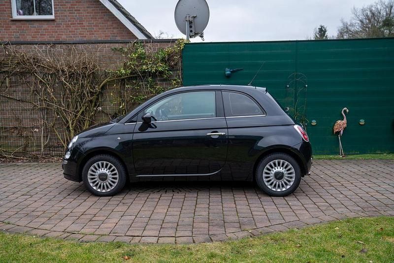 Gebraucht Fiat 500 69 PS (50 kW) 2008 Schwarz Kleinwagen