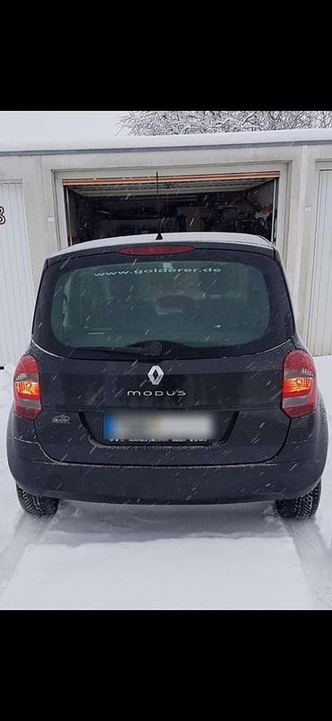 Gebraucht Renault Modus 75 PS (55 kW) 2012 Schwarz Van / Kleinbus