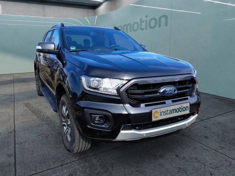 Schwarz Gebraucht 2021 Ford Ranger Wildtrack Abholung | 32.838 € (Fairer Preis) - Bild 1/4