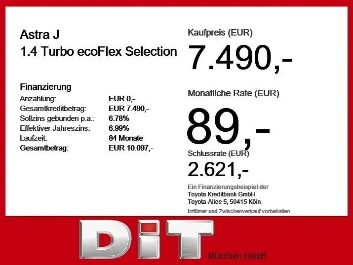Gebraucht Opel Astra 140 PS (102 kW) 2015 Schneeweiss/summitwhite/arctic Limousine