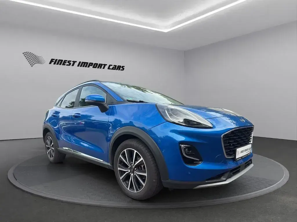 Gebraucht Ford Puma Titanium X 125 PS (91 kW) 2020 Blau SUV
